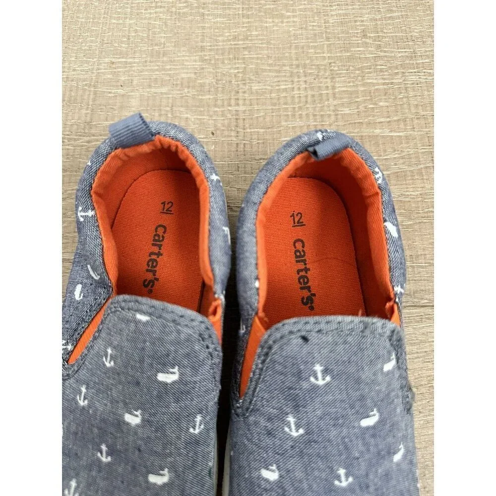 Carters Nautical Slid On Shoes